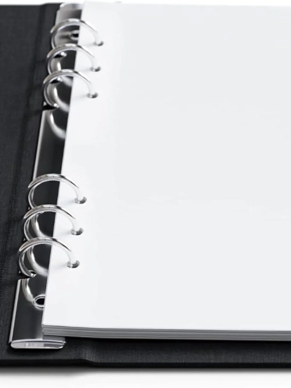 A5 6-Ring Binder Notebook + Blank Paper Refill 250 Sheets